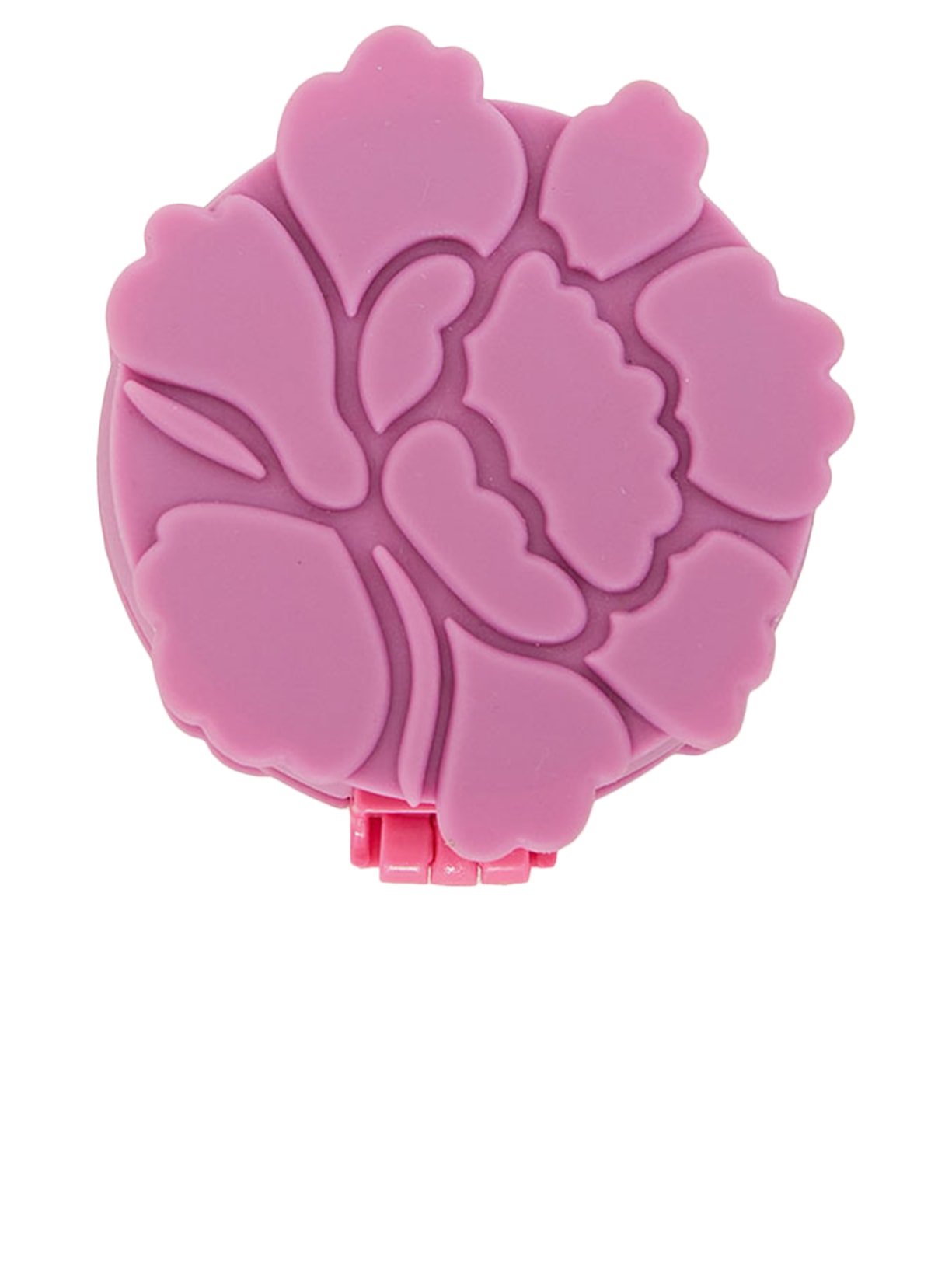 Escova De Cabelo Para Bolsa Flor Rosa Farm Etc