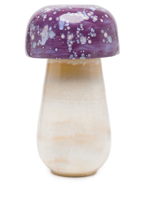 Escultura Cogumelo - Roxo