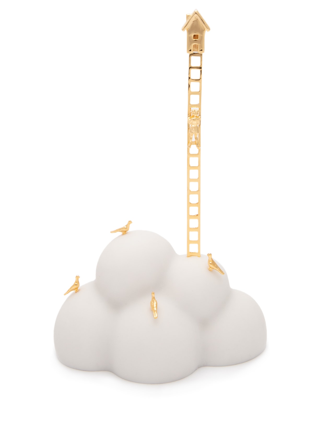 Escultura Escalando Um Sonho - Branco