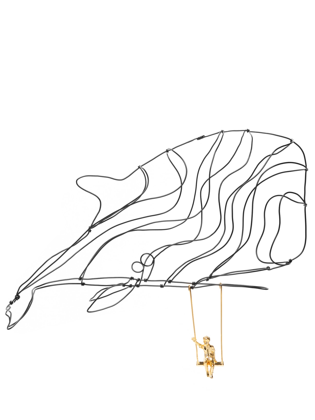 Escultura Jonas - Preto