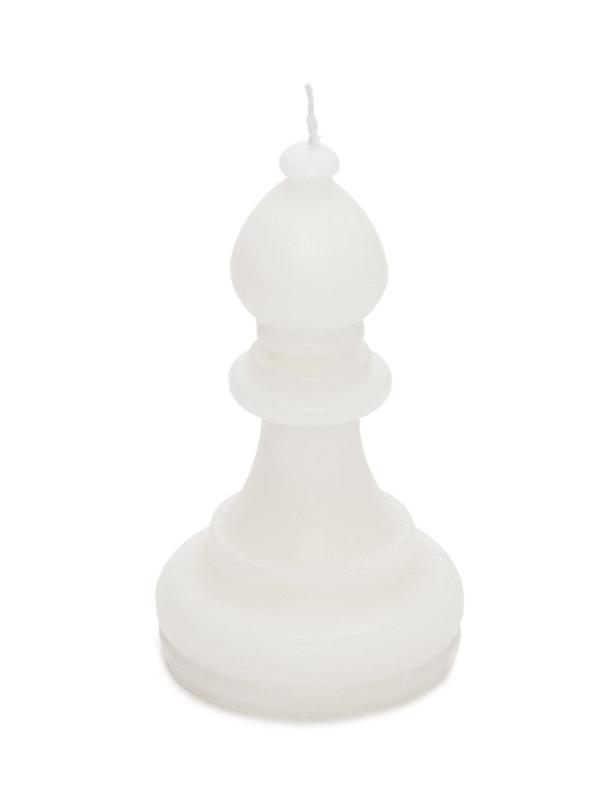 Escultura Vela Bispo 1 Peça Branco '2Home