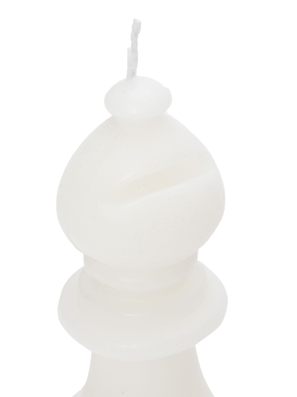 Escultura Vela Bispo 1 Peça Branco '2Home