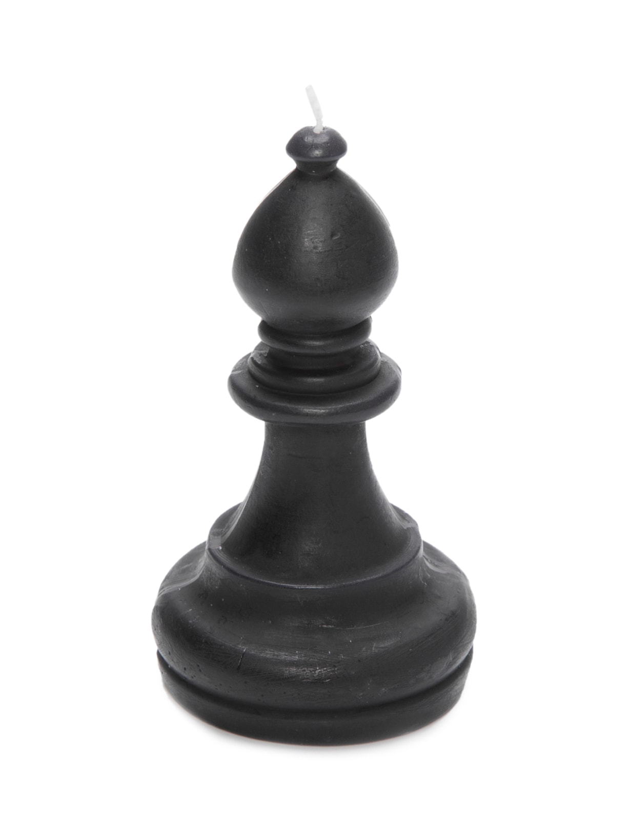Escultura Vela Bispo 1 Peça Preto '2Home