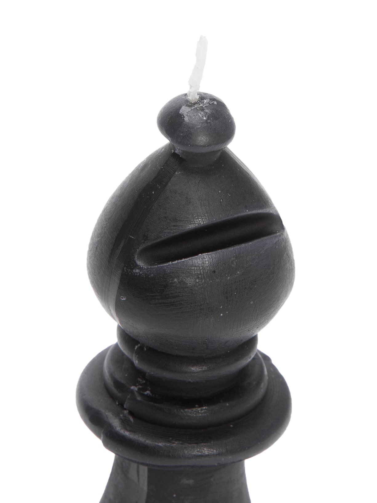 Escultura Vela Bispo 1 Peça Preto '2Home