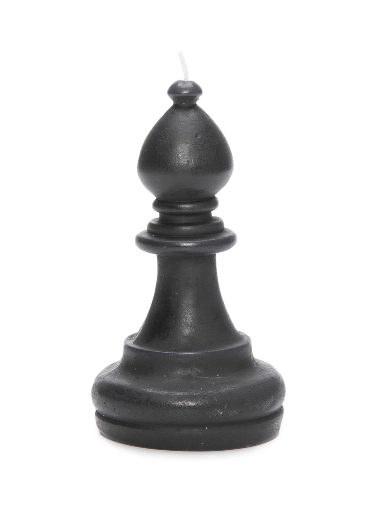 Escultura Vela Bispo 1 Peça Preto '2Home