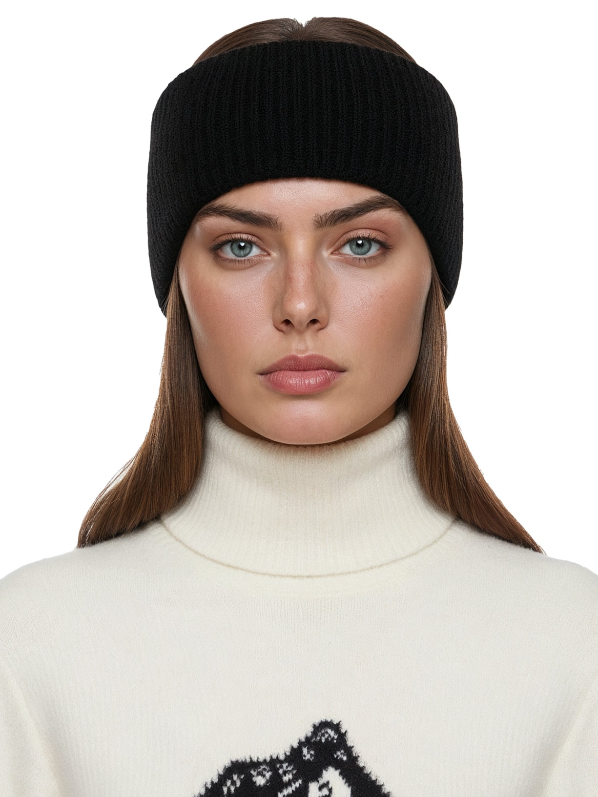 Faixa De Cabelo Feminina Preto Anselmi