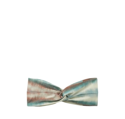 Faixa De Cabelo Glittery Tie-Dye - Azul