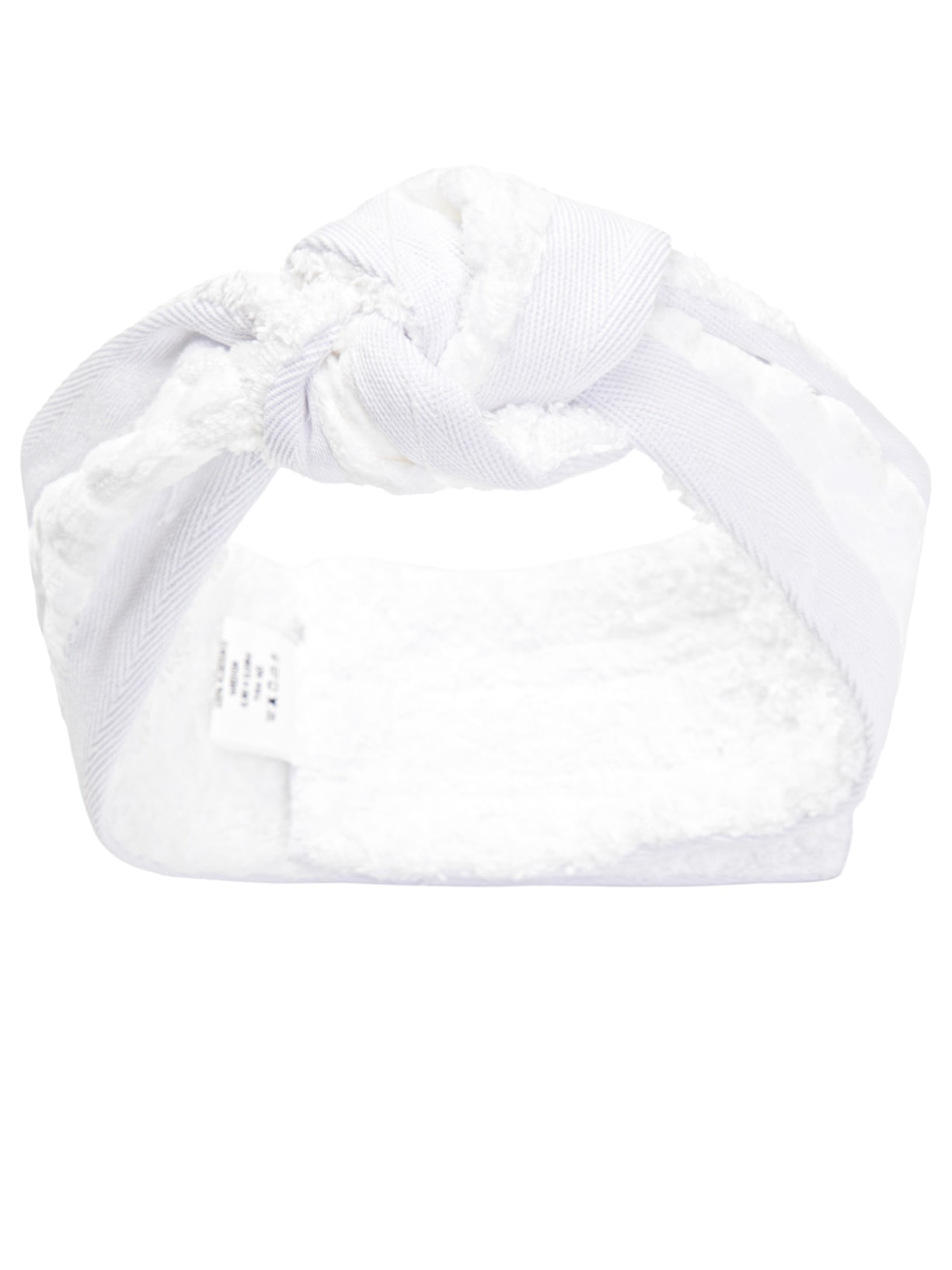 Faixa Para Cabelo Nó Velvet - Branco