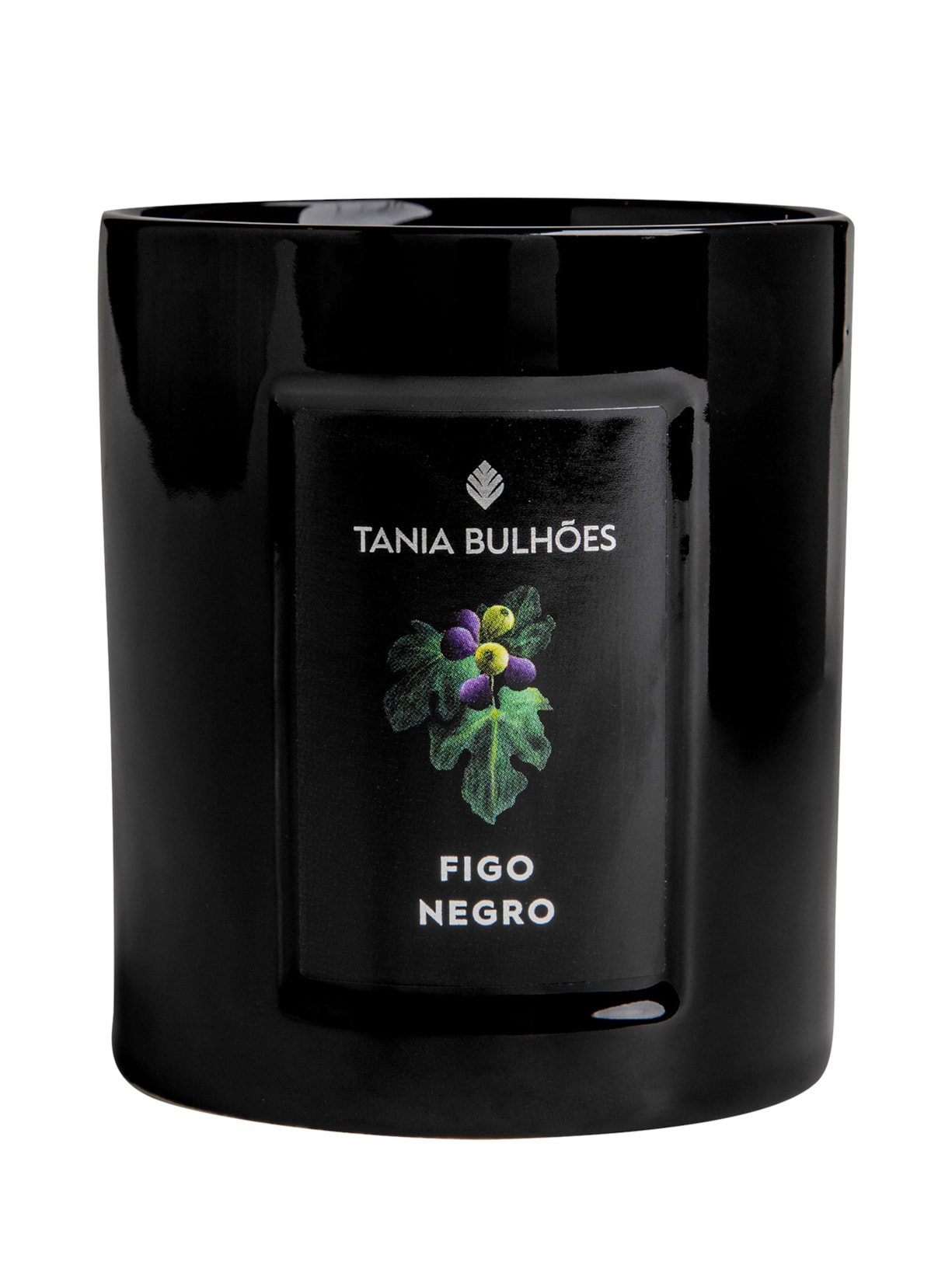 Figo Negro Vela Porcelana Preta 220g