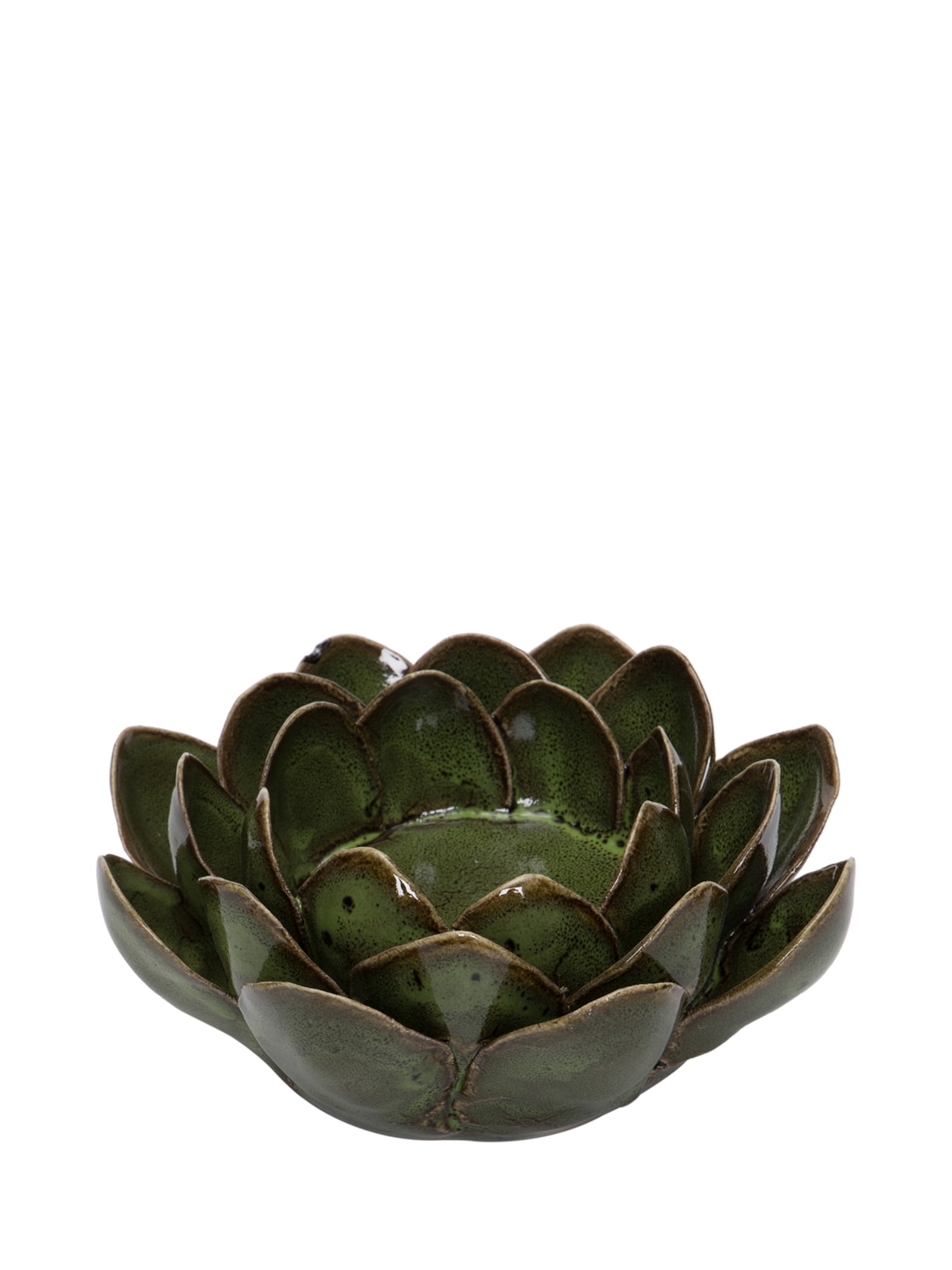 Flor Decorativa Em Cerâmica 1 Peça Verde '2Home