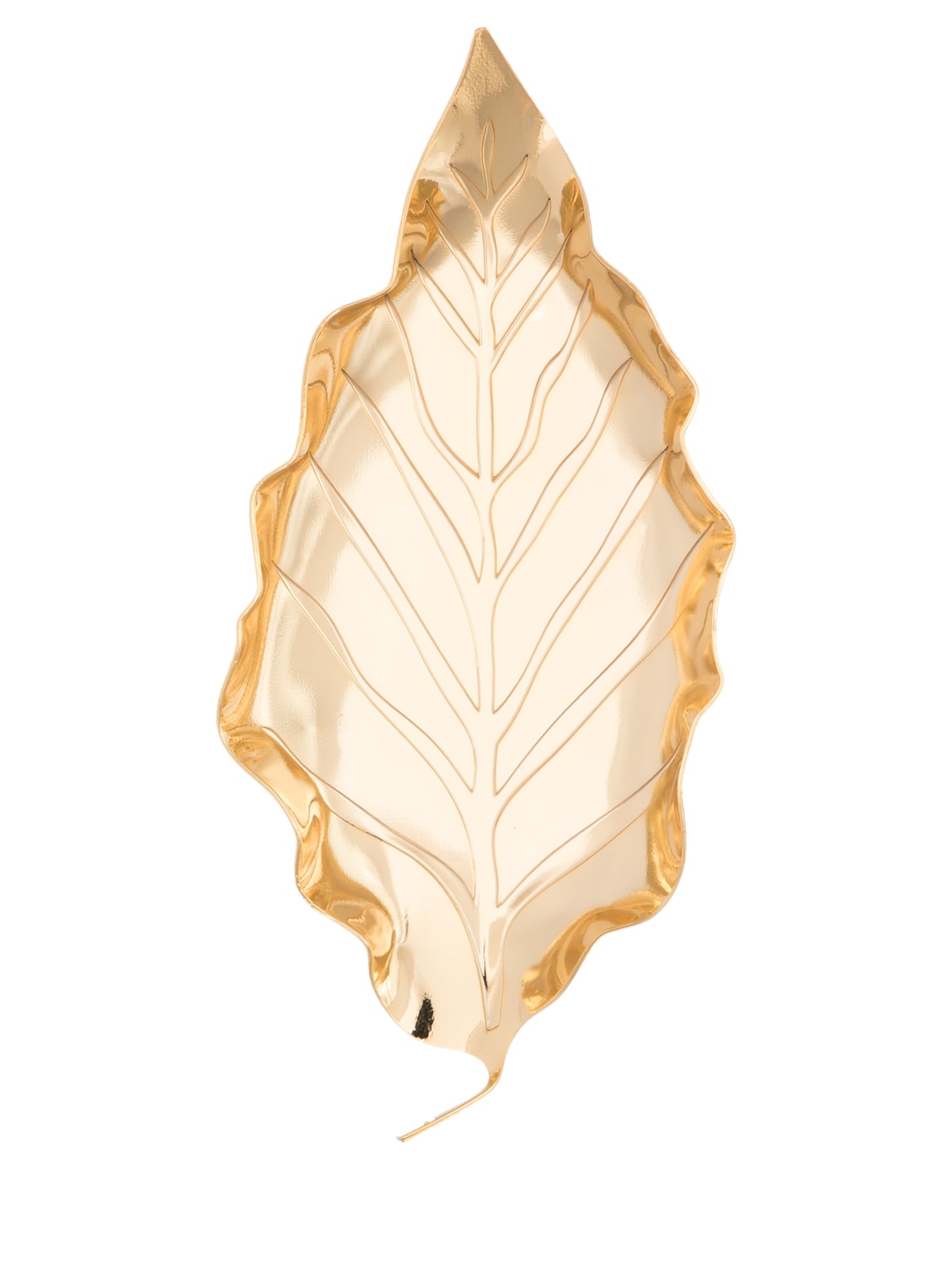 Folha de Mesa Em Metal 1 Peça - Ouro