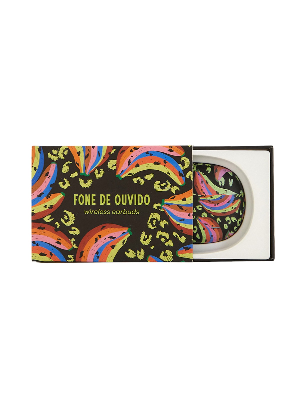 Fone Sem Fio Bananada Preto Farm Etc