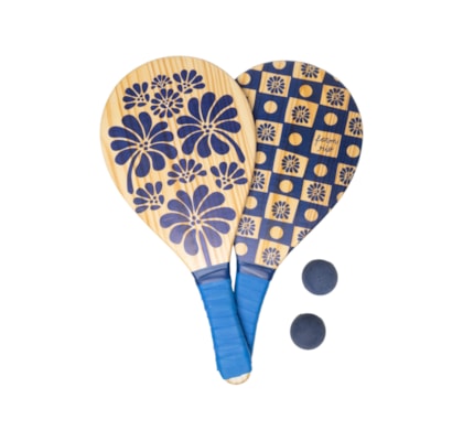 Frescobol Quadriculado Palermo - Azul