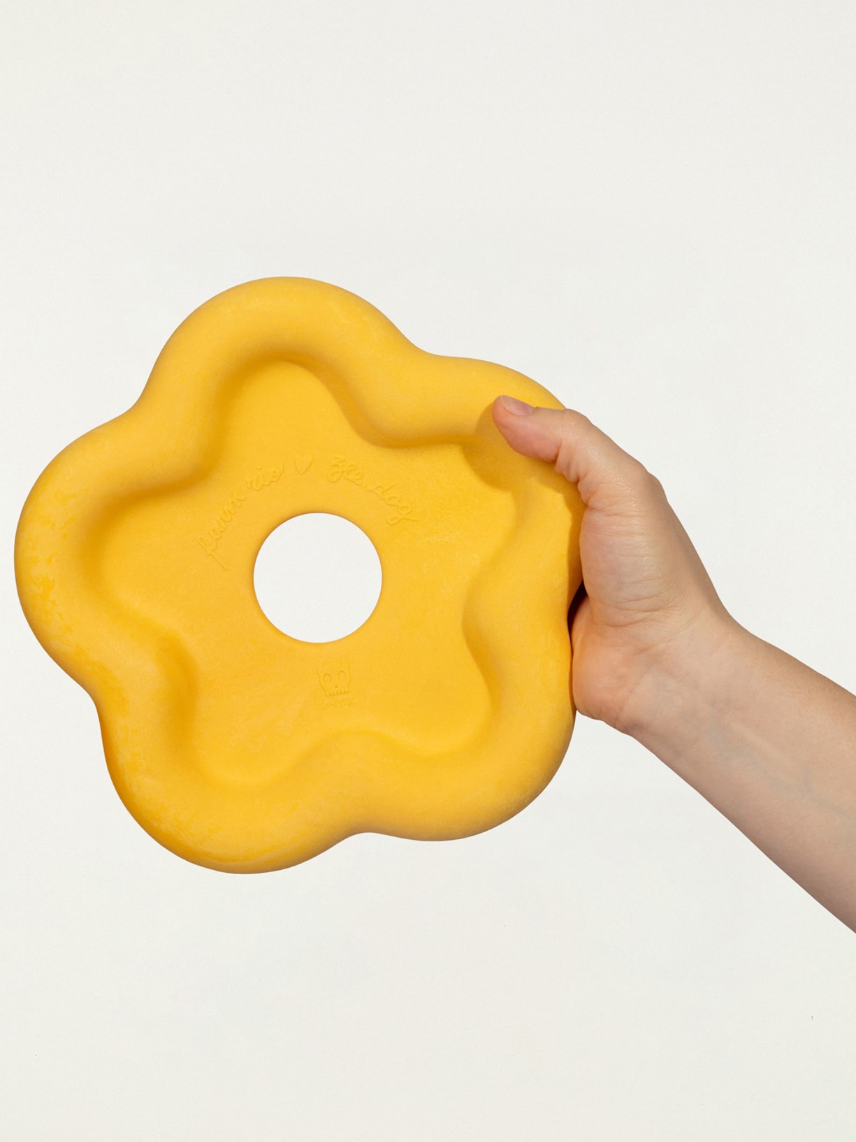 Frisbee Toy Amarelo Farm Etc + Zeedog