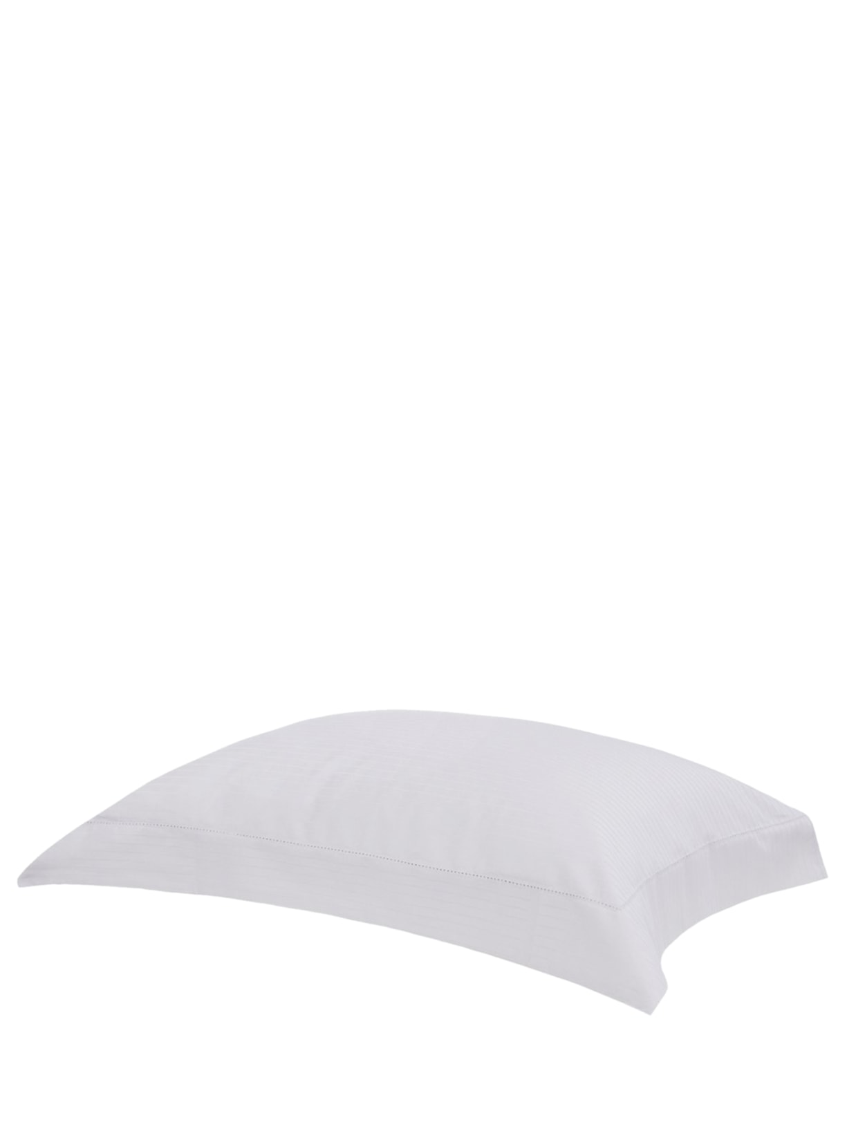 Fronha Damask Stripes 50x90 cm Cetim 300 Fios Bege Buddemeyer