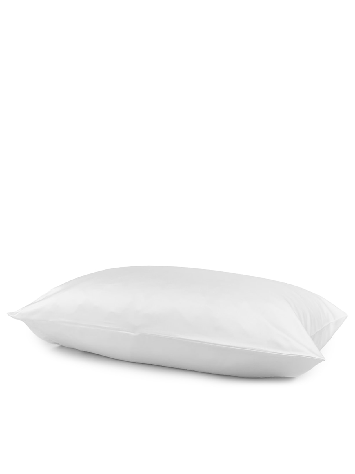 Fronha King Cetim Vegana Branco Blue Gardenia