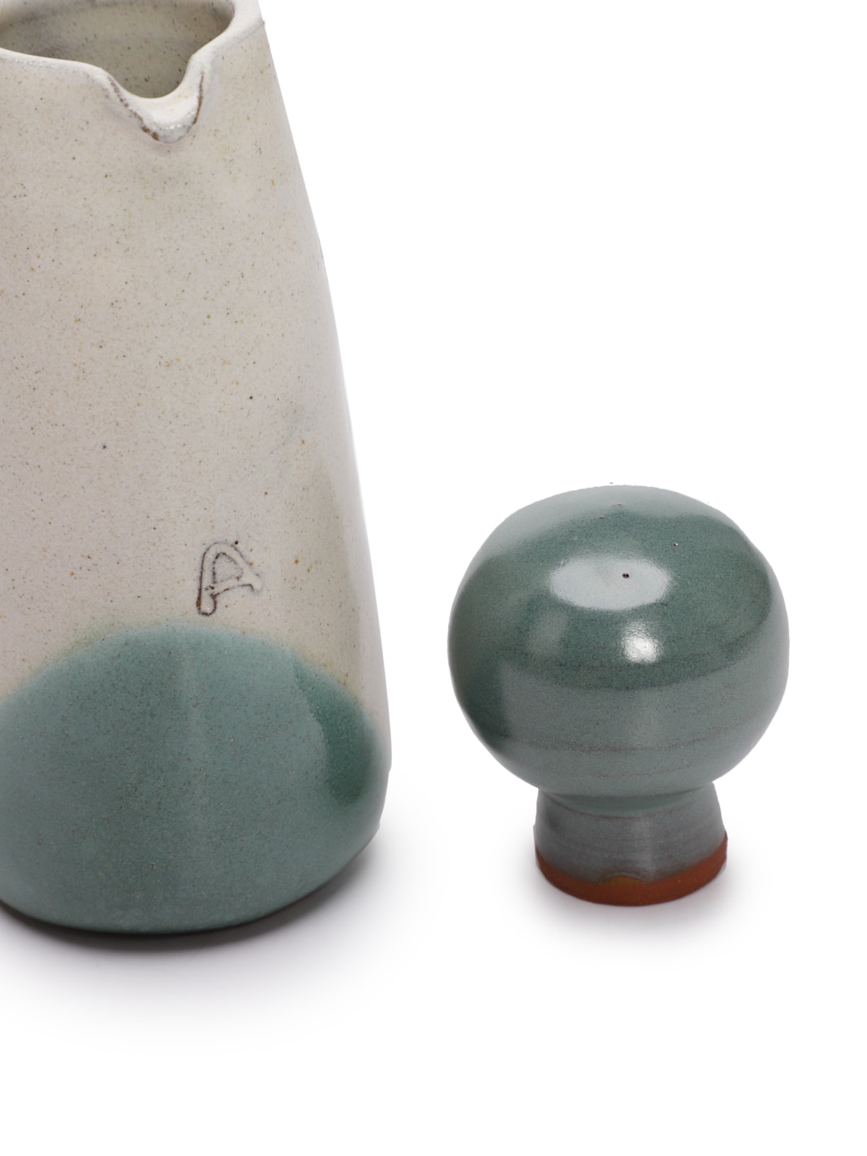 Galheteiro Mergulho Vinagre Em Cerâmica Off White Le Lis Casa