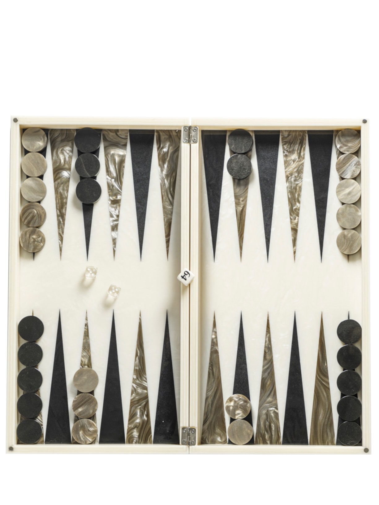 Gamão Catedral Cinza Kazaxeya