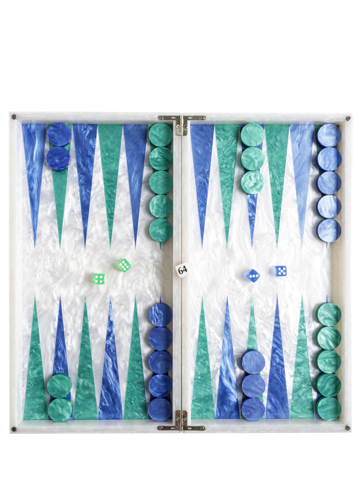 Gamão Piscina - Verde