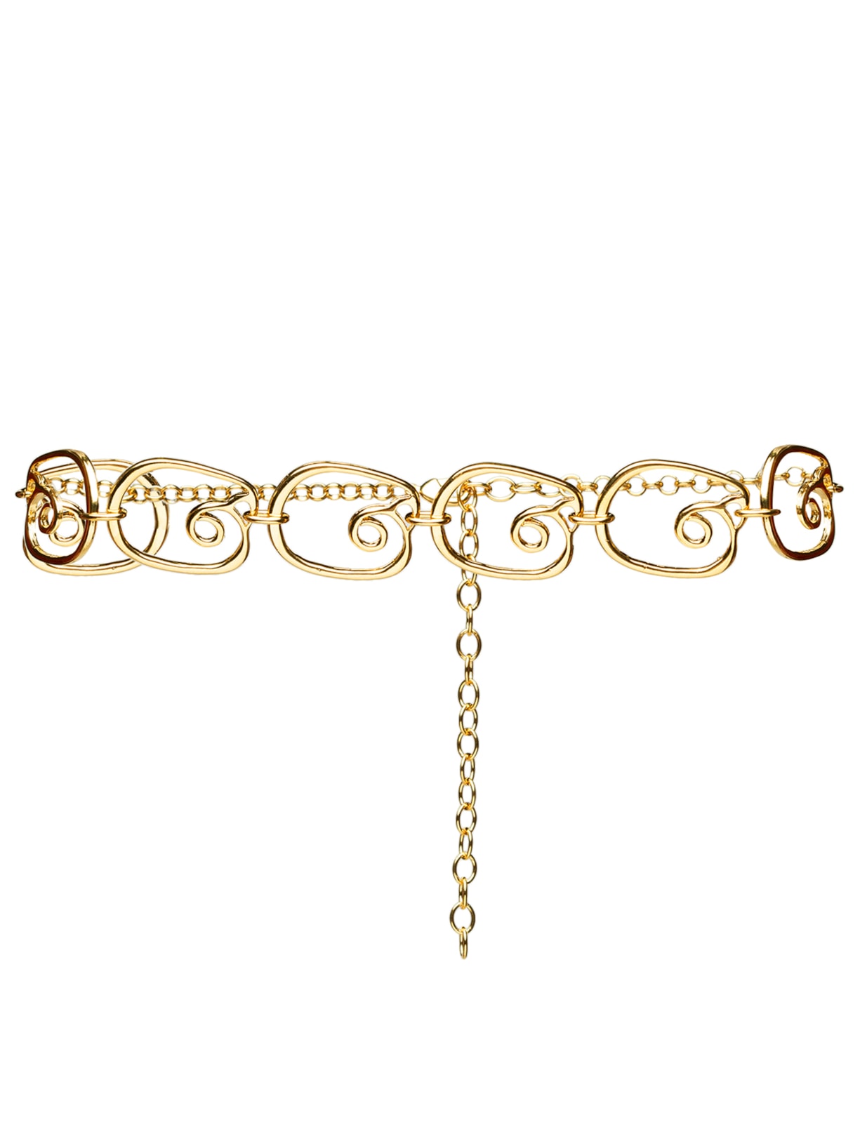 Gargantilha Feminina Orgânica - Dourado