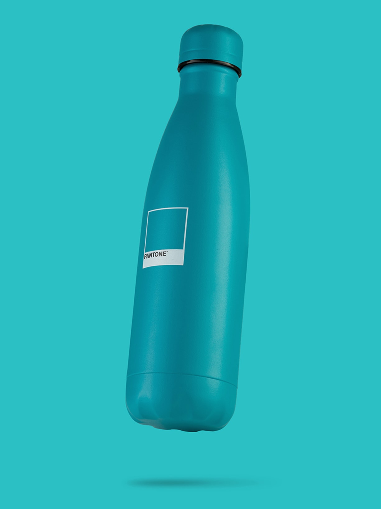 Garrafa Chip Em Aço Inox 500 ml Azul Kouda