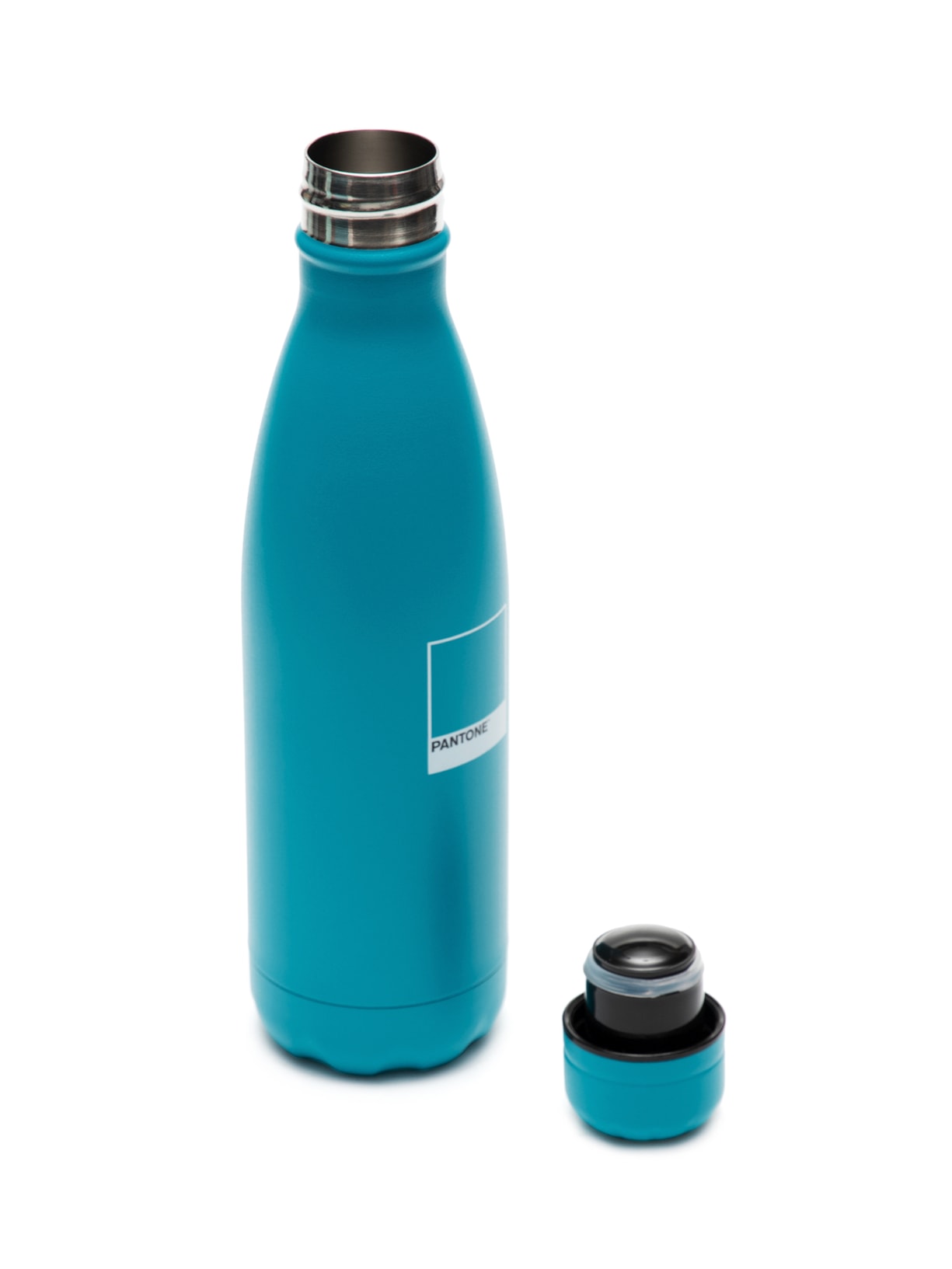 Garrafa Chip Em Aço Inox 500 ml Azul Kouda