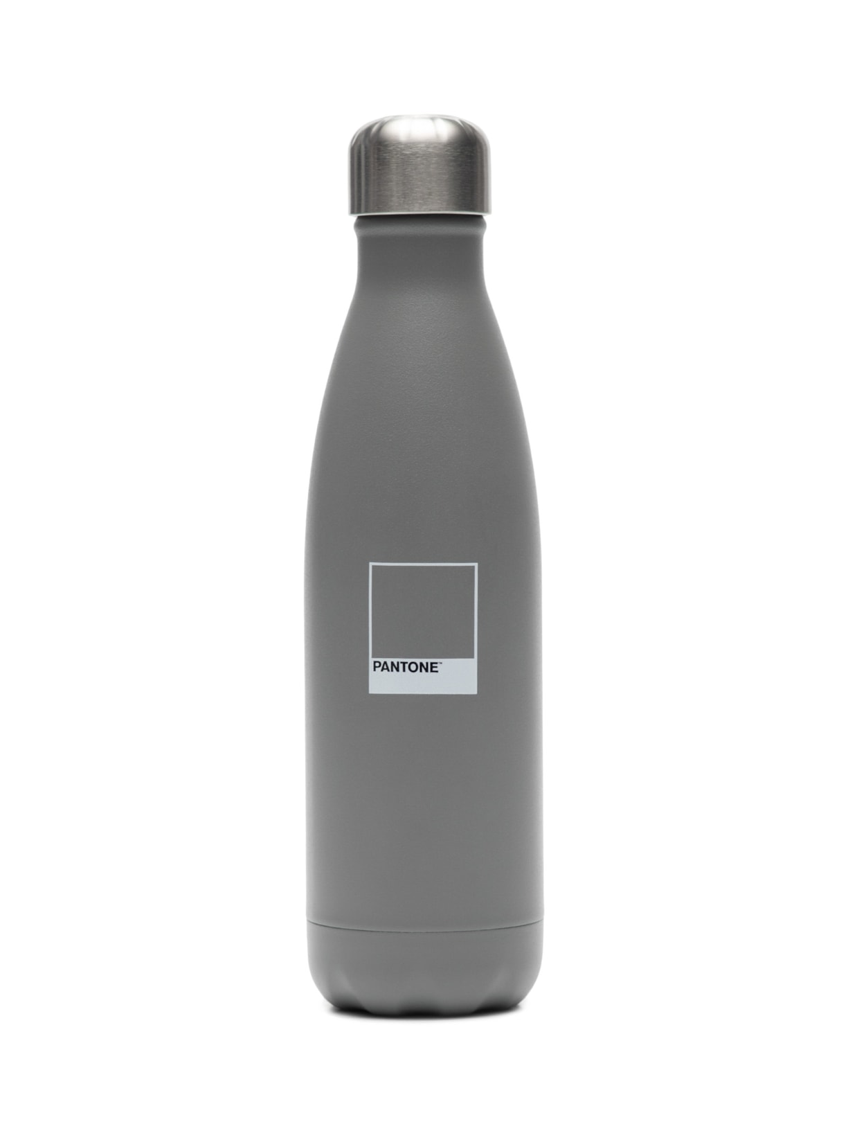 Garrafa Chip Em Aço Inox 500 ml - Cinza