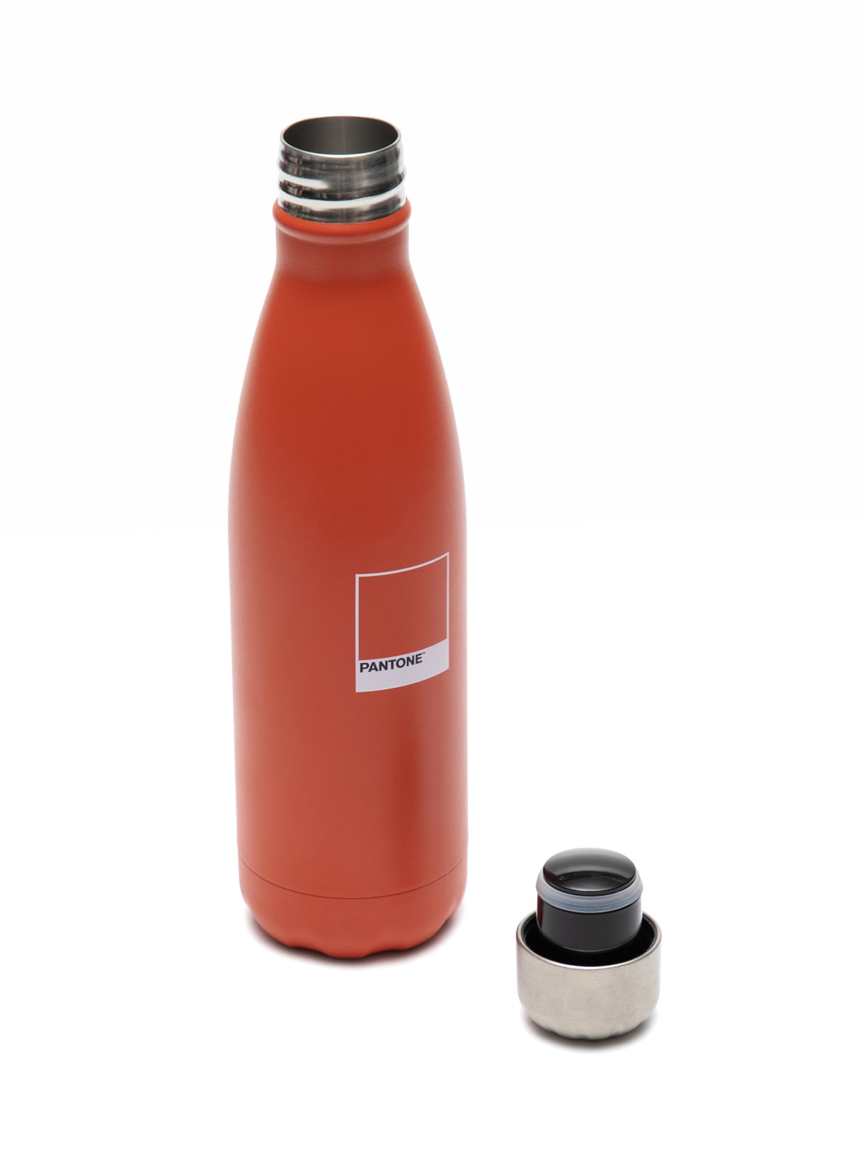 Garrafa Chip Em Aço Inox 500 ml Marrom Kouda