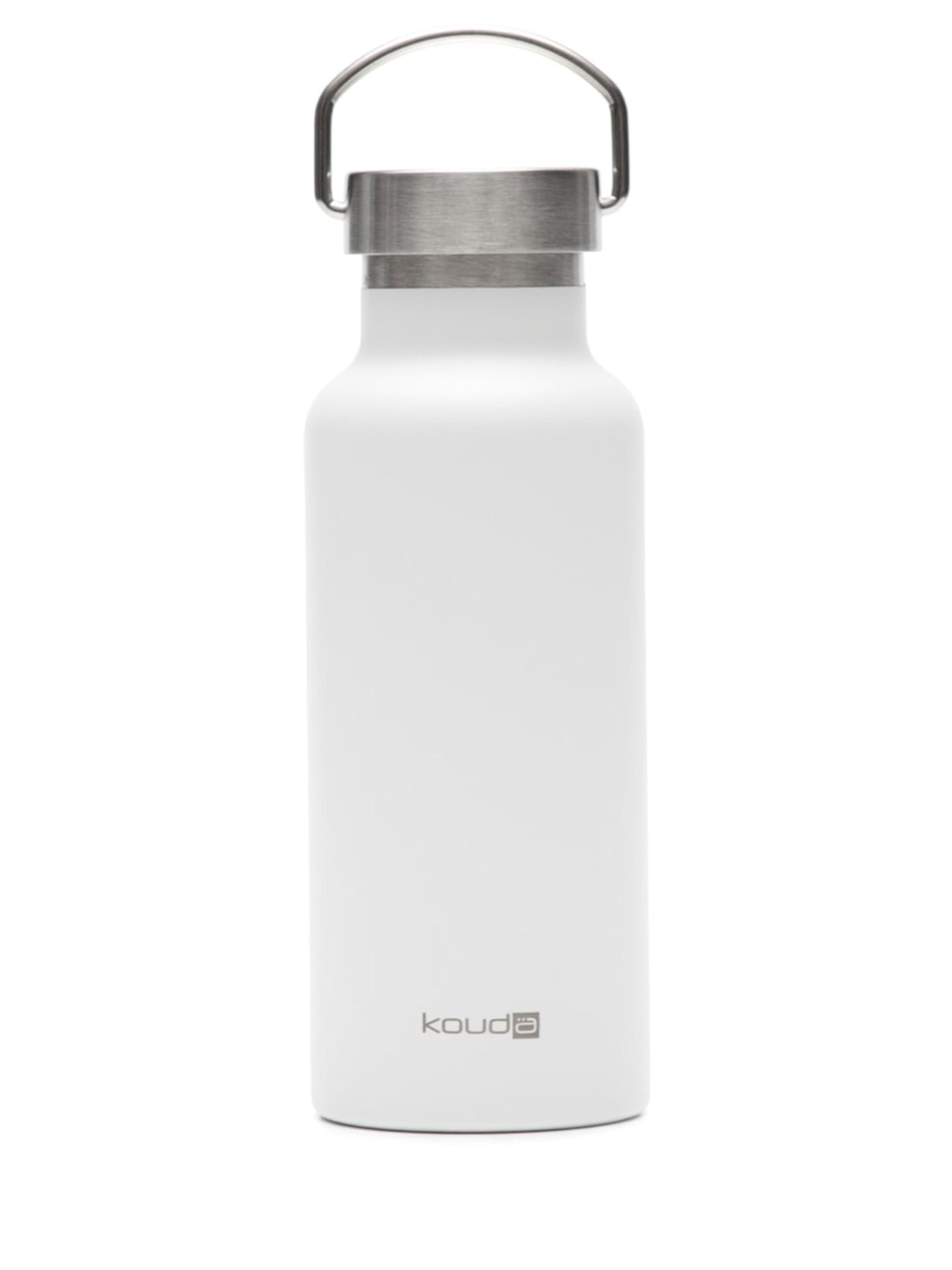 Garrafa Classic Em Aço Inox 500 ml - Branco