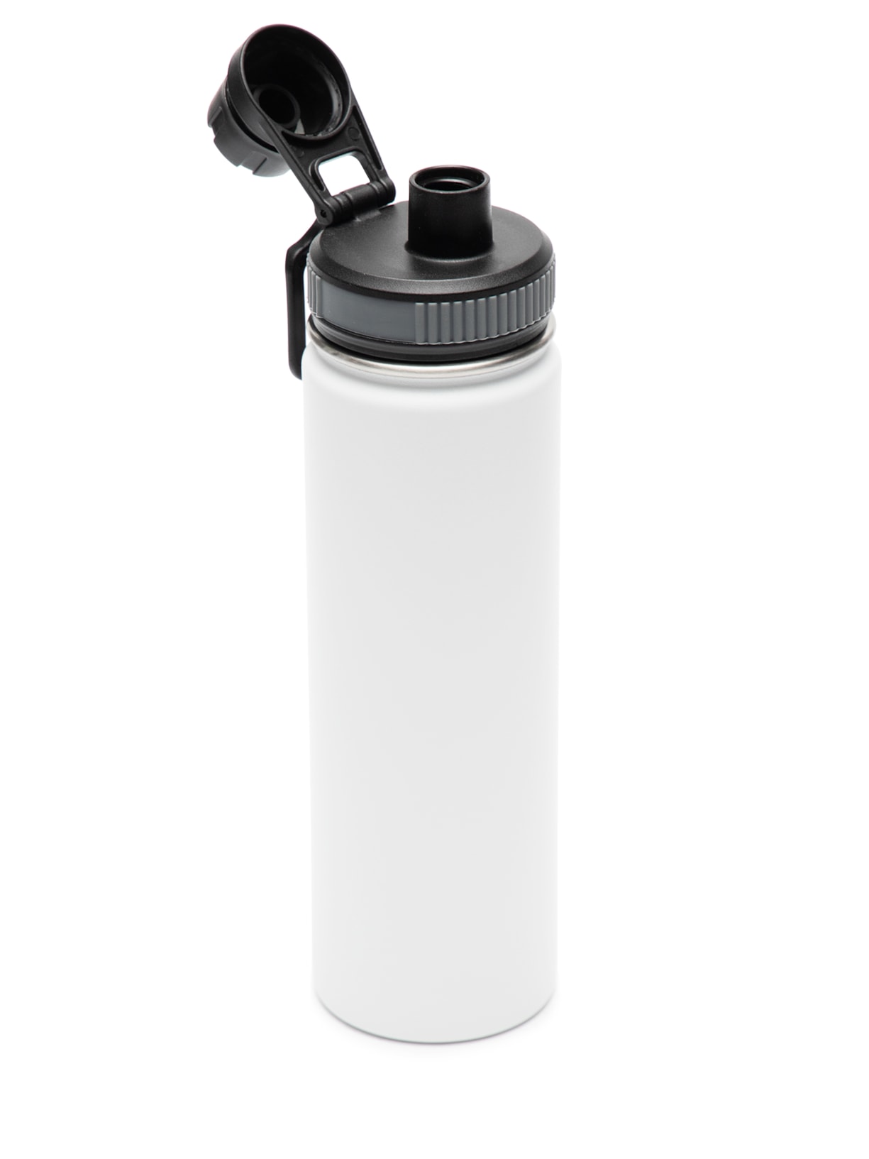 Garrafa Classic Em Aço Inox 660 ml Branco Kouda