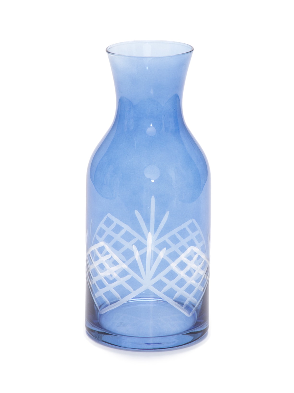 Garrafa De Vidro Sarzana Azul Souq