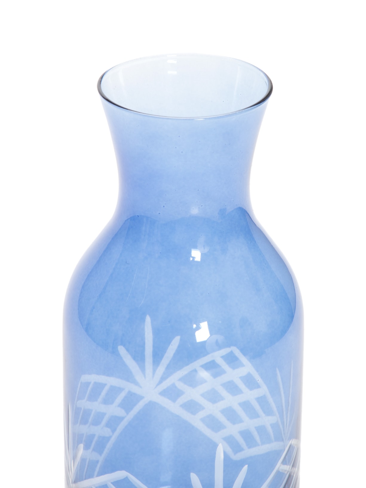 Garrafa De Vidro Sarzana Azul Souq