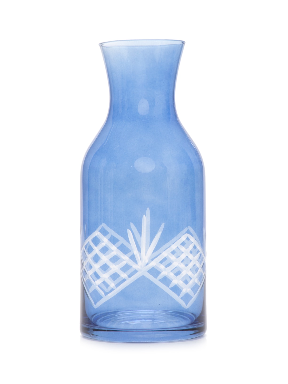 Garrafa De Vidro Sarzana Azul Souq