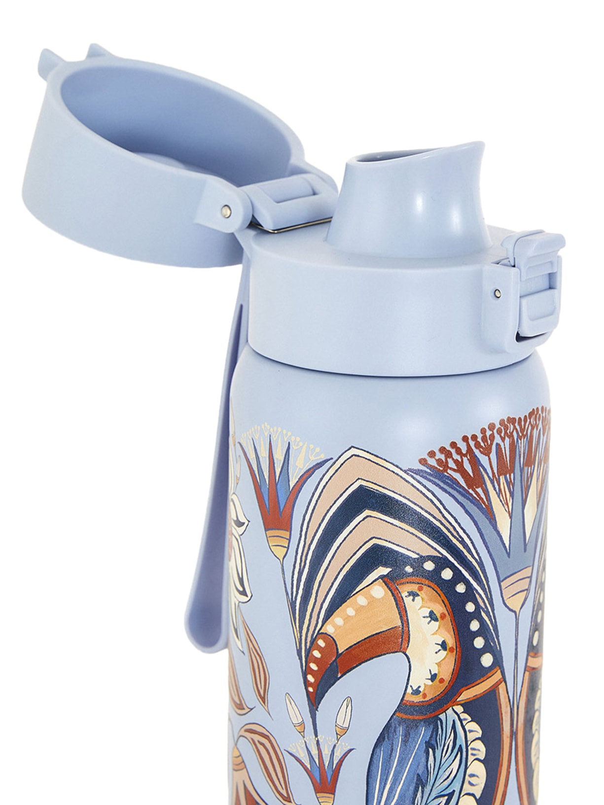 Garrafa Etc 650ml Lenço Riviera– Azul Farm Etc