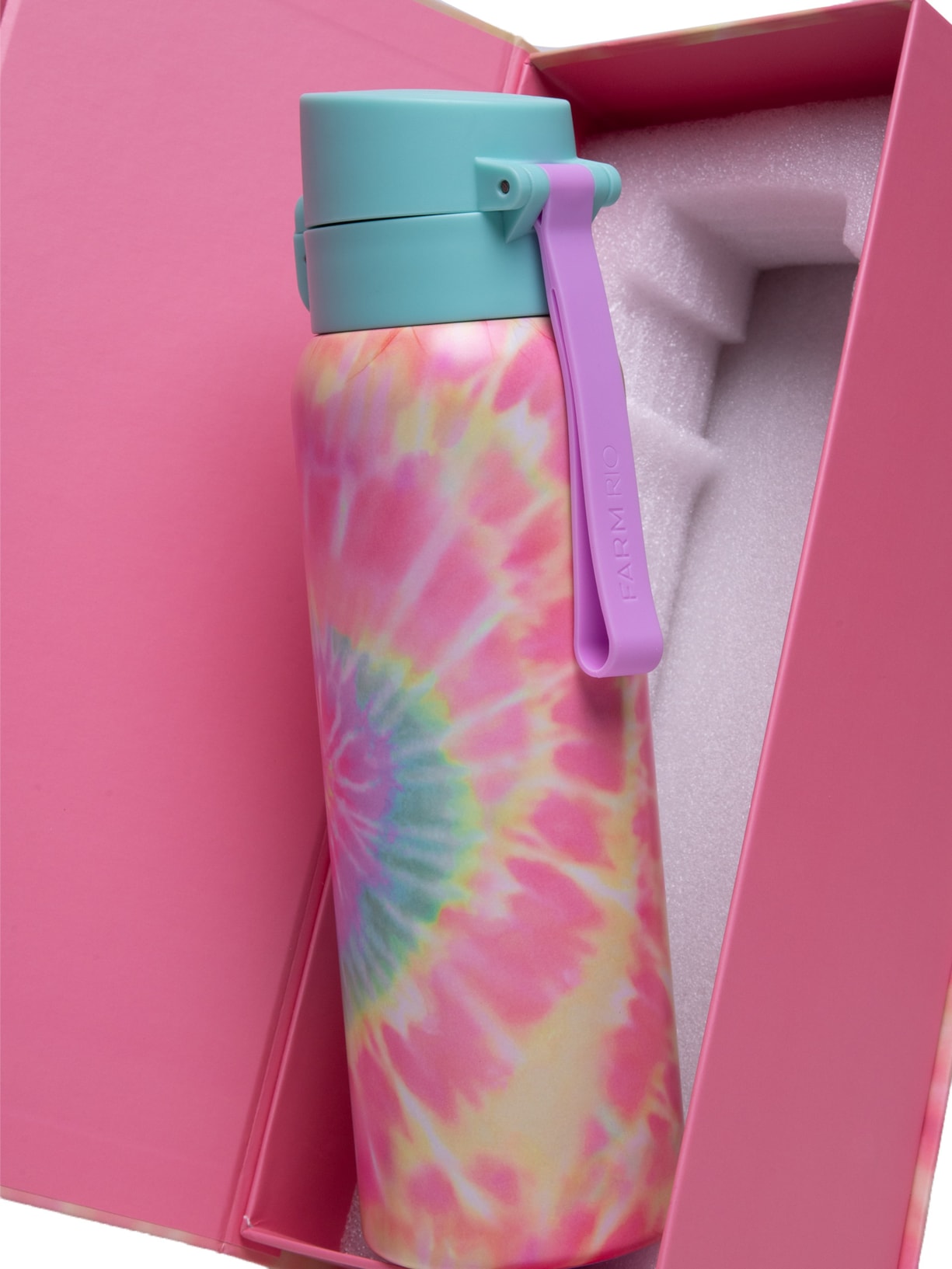 Garrafa Etc 850ML Tie Dye Rosa Farm Etc