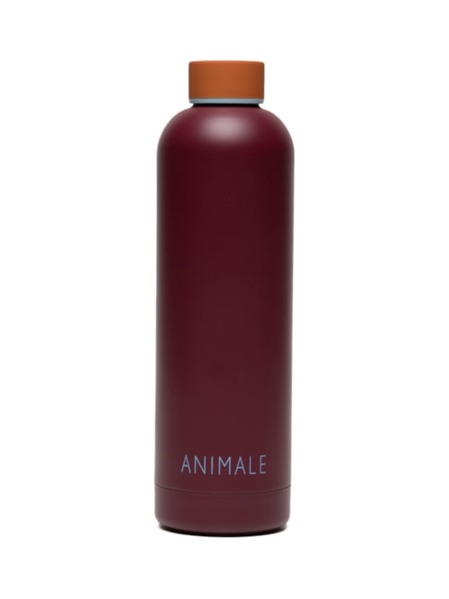 Garrafa Feminina Color Block 750 ML - Vermelho