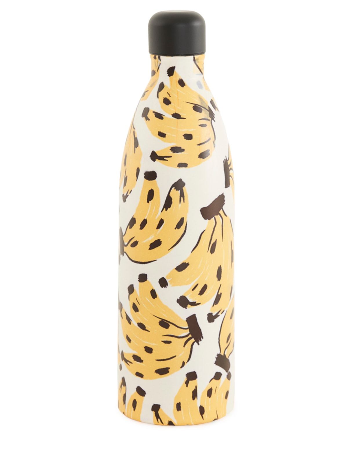 Garrafa Glub Glub 1L Bossa Banana - Branco