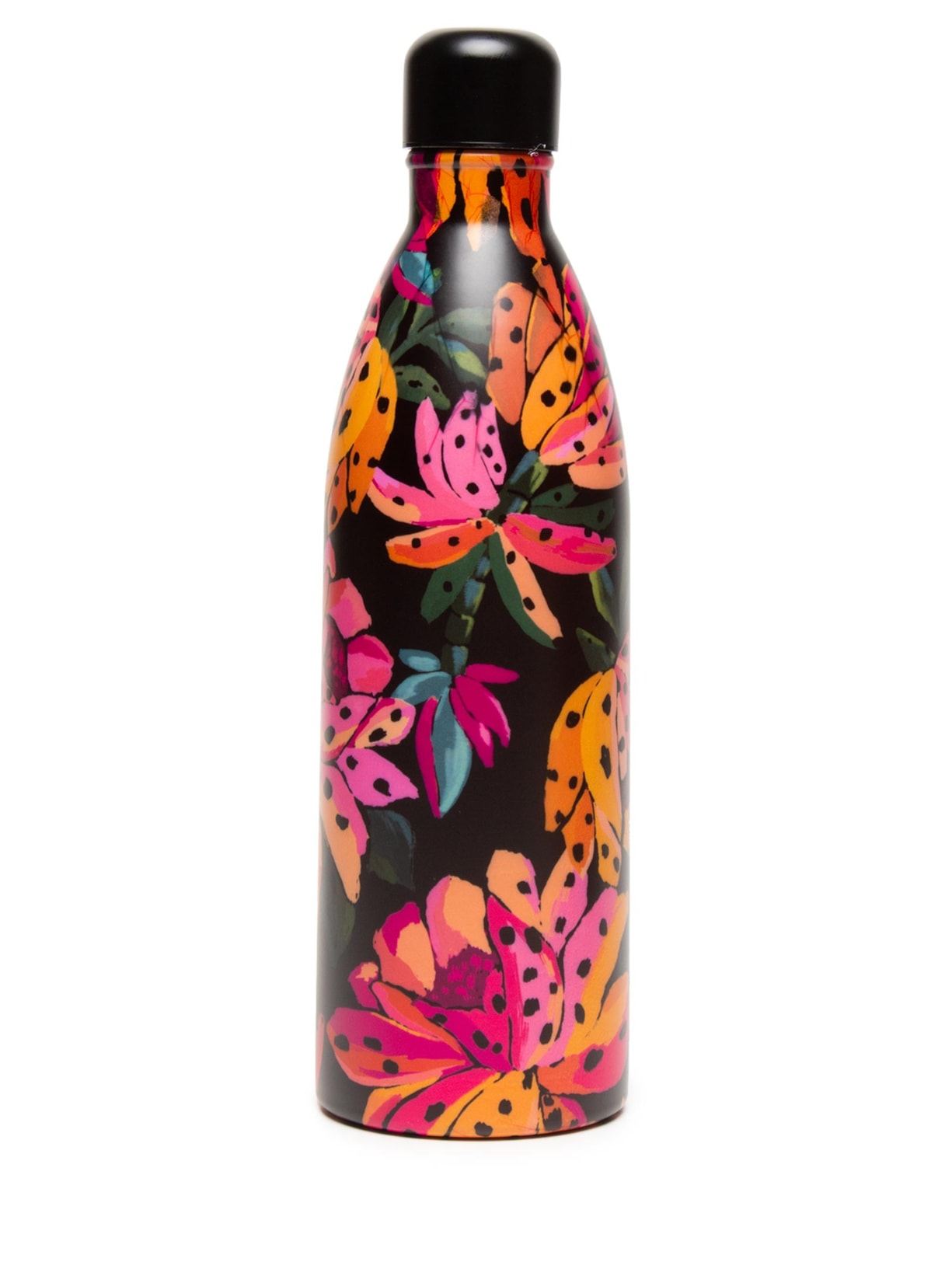 Garrafa Glub Glub 1L Flor De Banana - Rosa