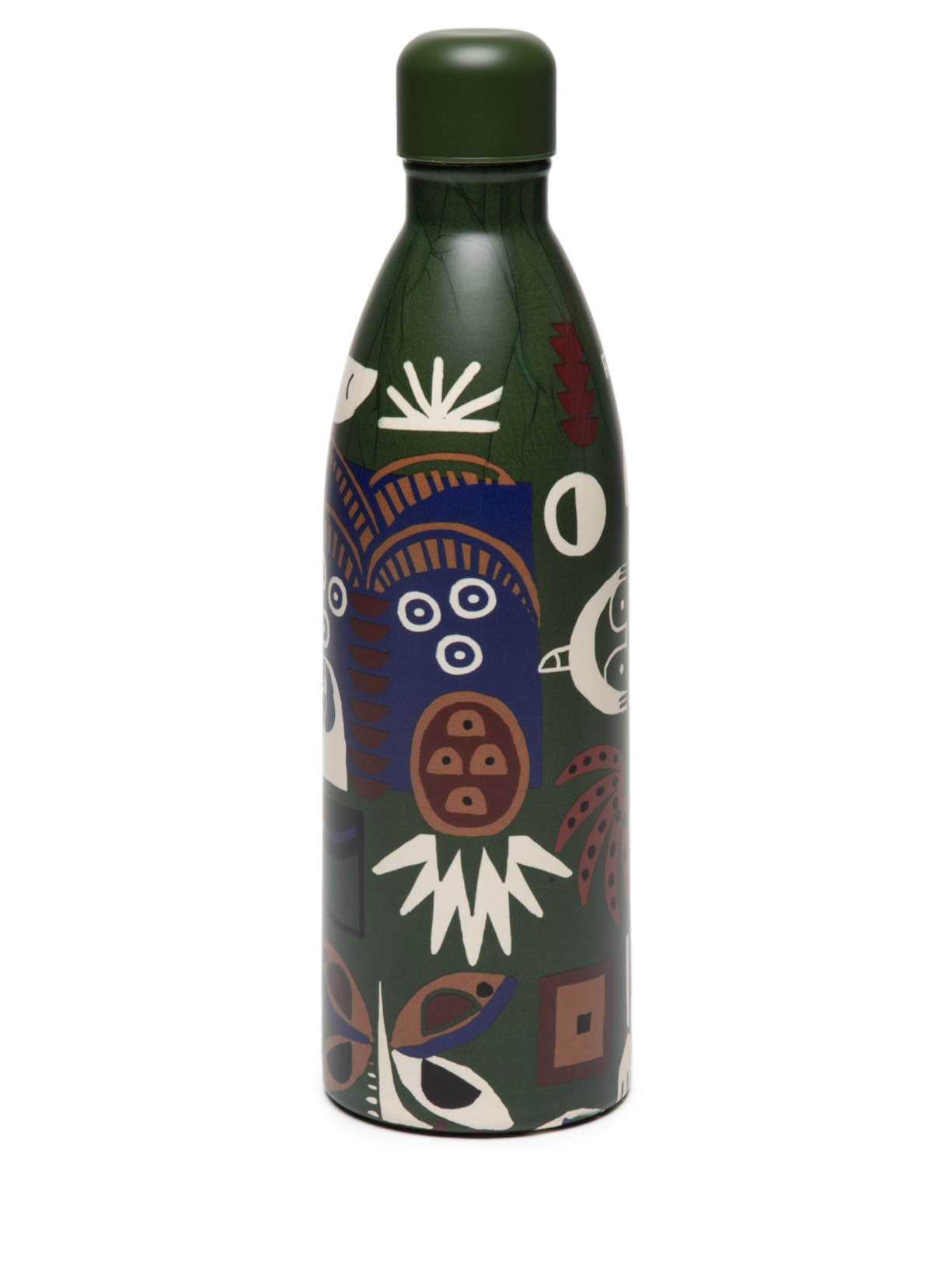 Garrafa Glub Glub 1L Gráfico Tropi - Verde