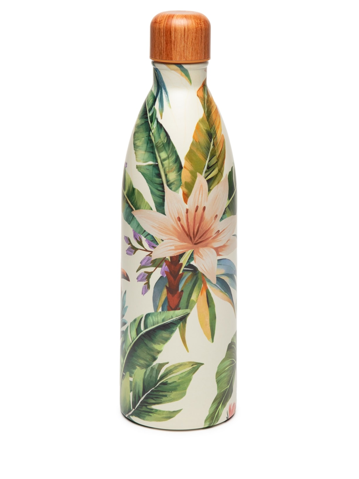 Garrafa Glub Glub 1L Tropicália - Branco