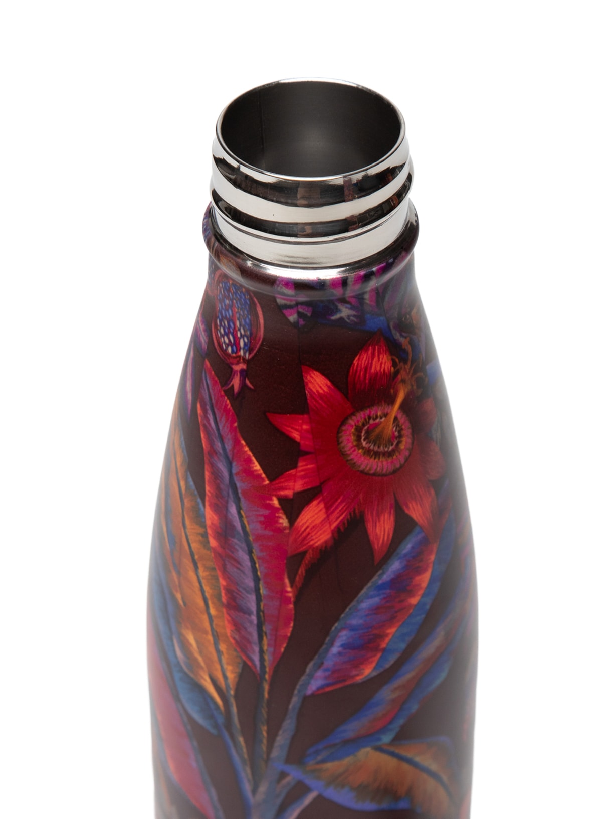 Garrafa Glub Glub 500ml Floral Encanto Vermelho Farm Etc