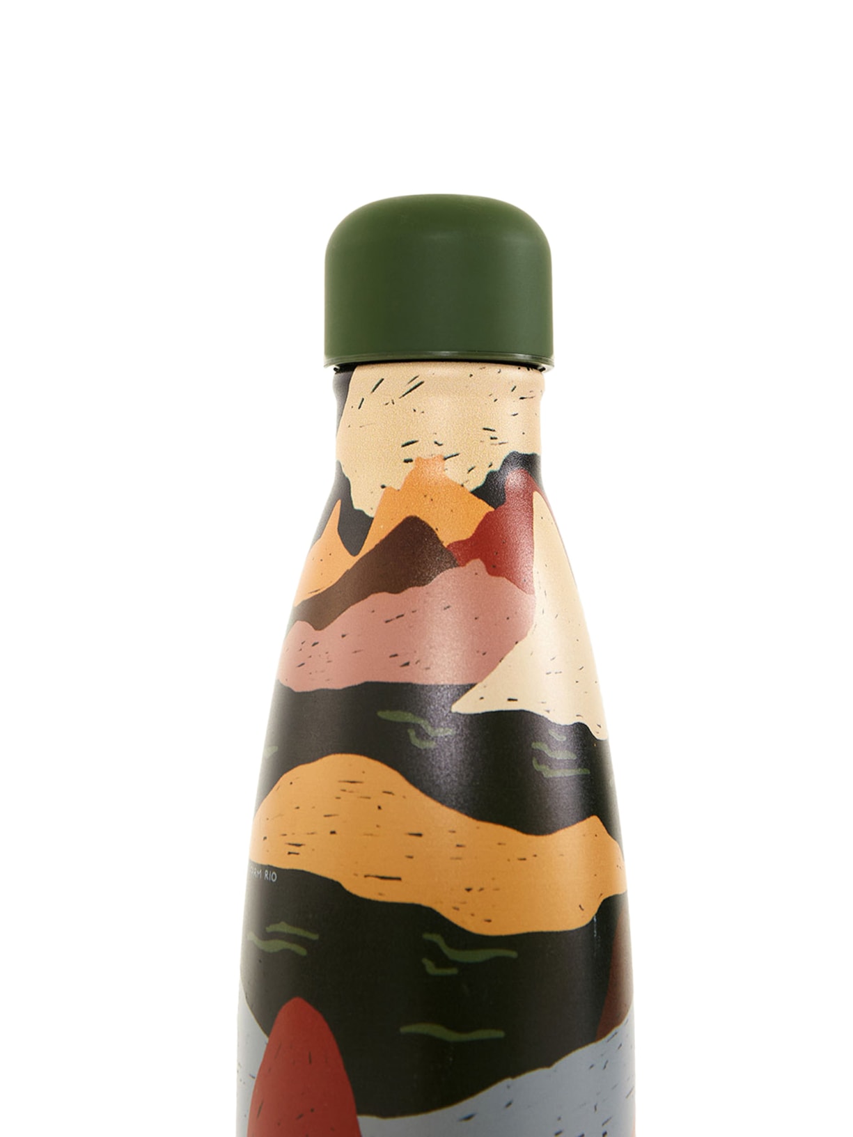 Garrafa Glub Glub 500ML Relevo Carioca Branco Farm Etc