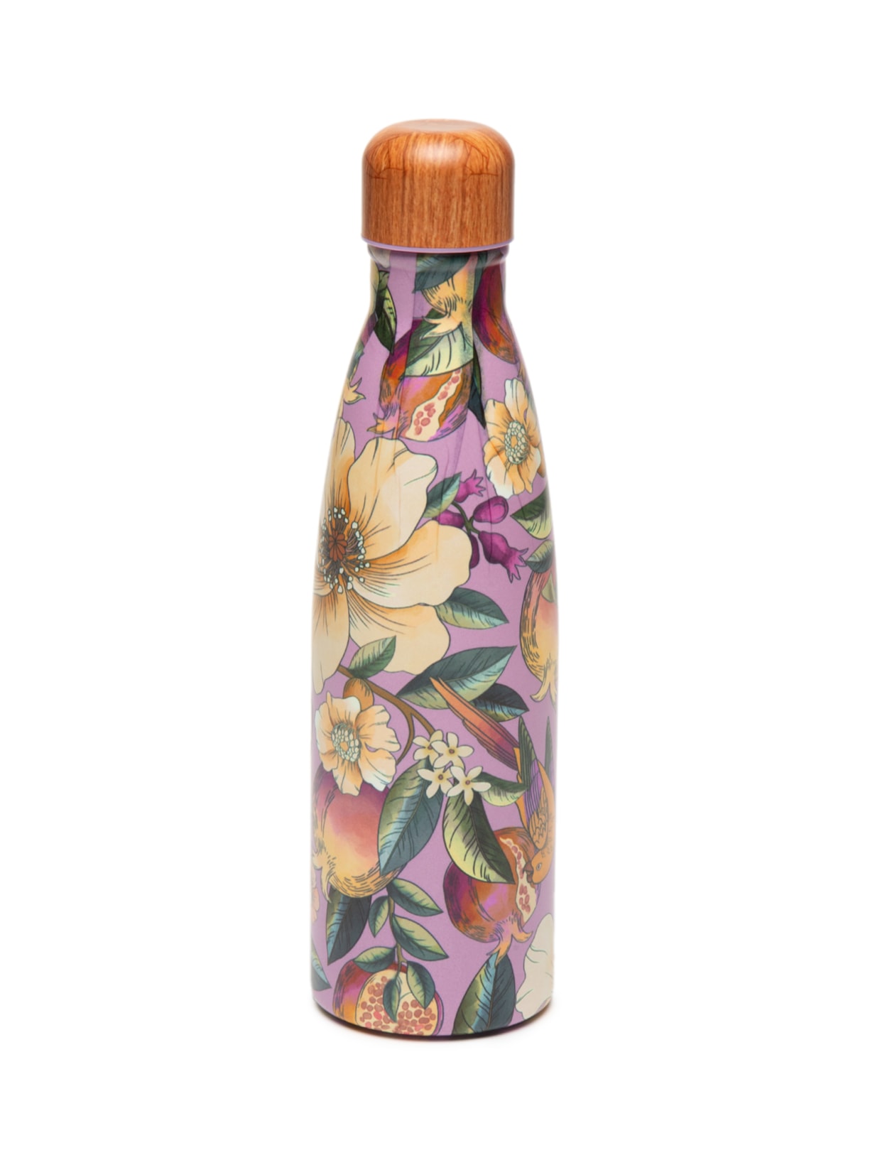 Garrafa Glub Glub 500ML Romance Em Flor - Lilás