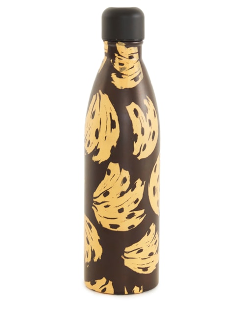 Garrafa Glub Glub 750ML Bossa Banana - Preto