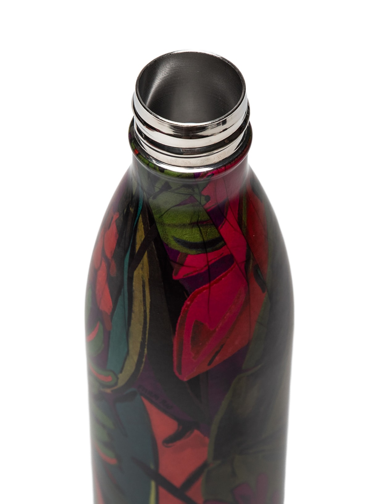 Garrafa Glub Glub 750ml Folhagem De Banana Verde Farm Etc