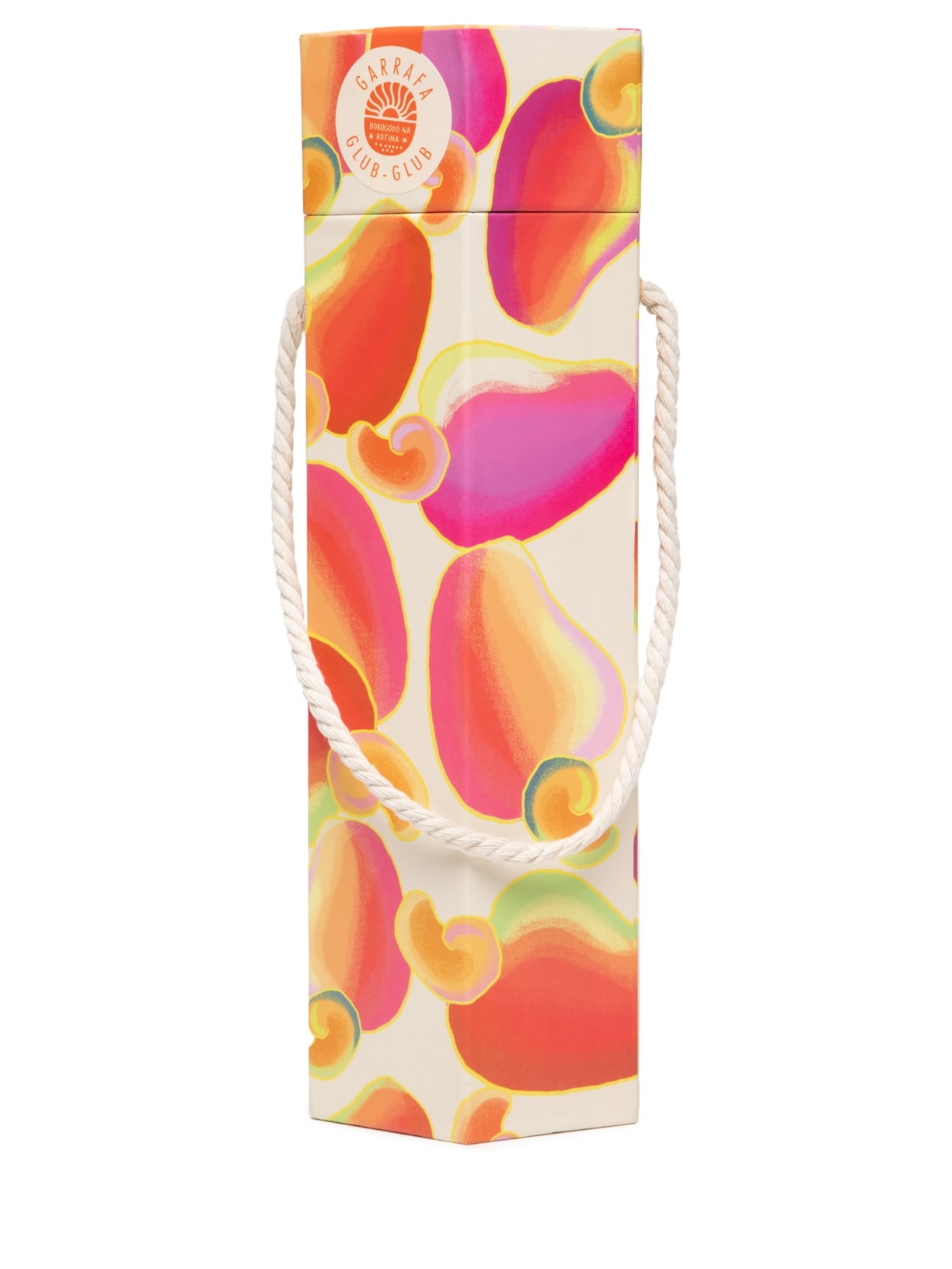 Garrafa Glub Glub 750ML Suco De Caju Branco Farm Etc