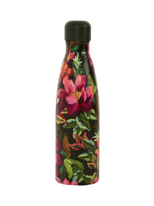 Garrafa Glub Glub Painted Florwers 500ML - Verde