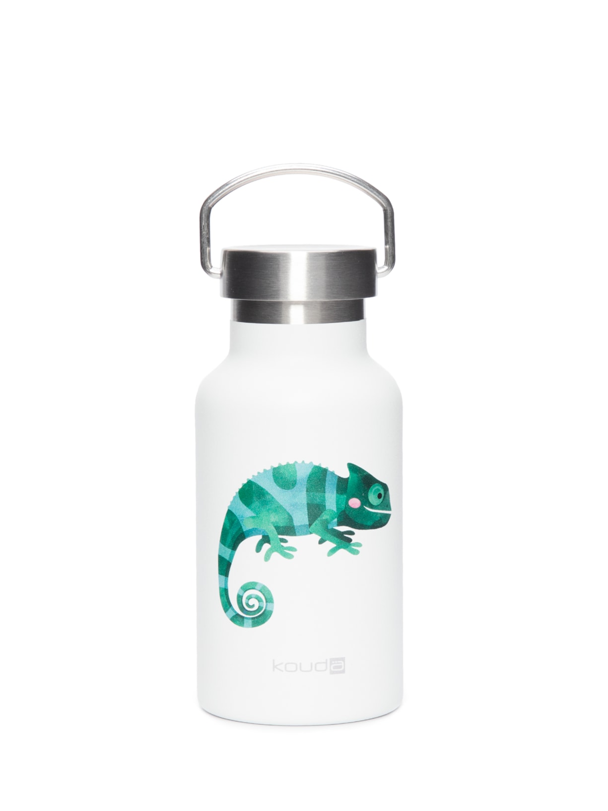 Garrafa Kouda Branca Camaleão - Branco
