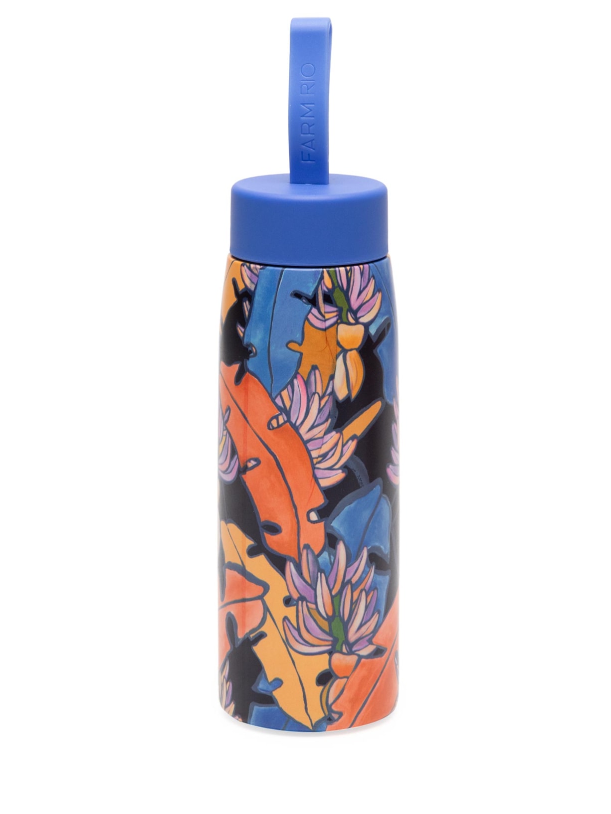Garrafa Que Sede 500Ml Banana Flora - Azul