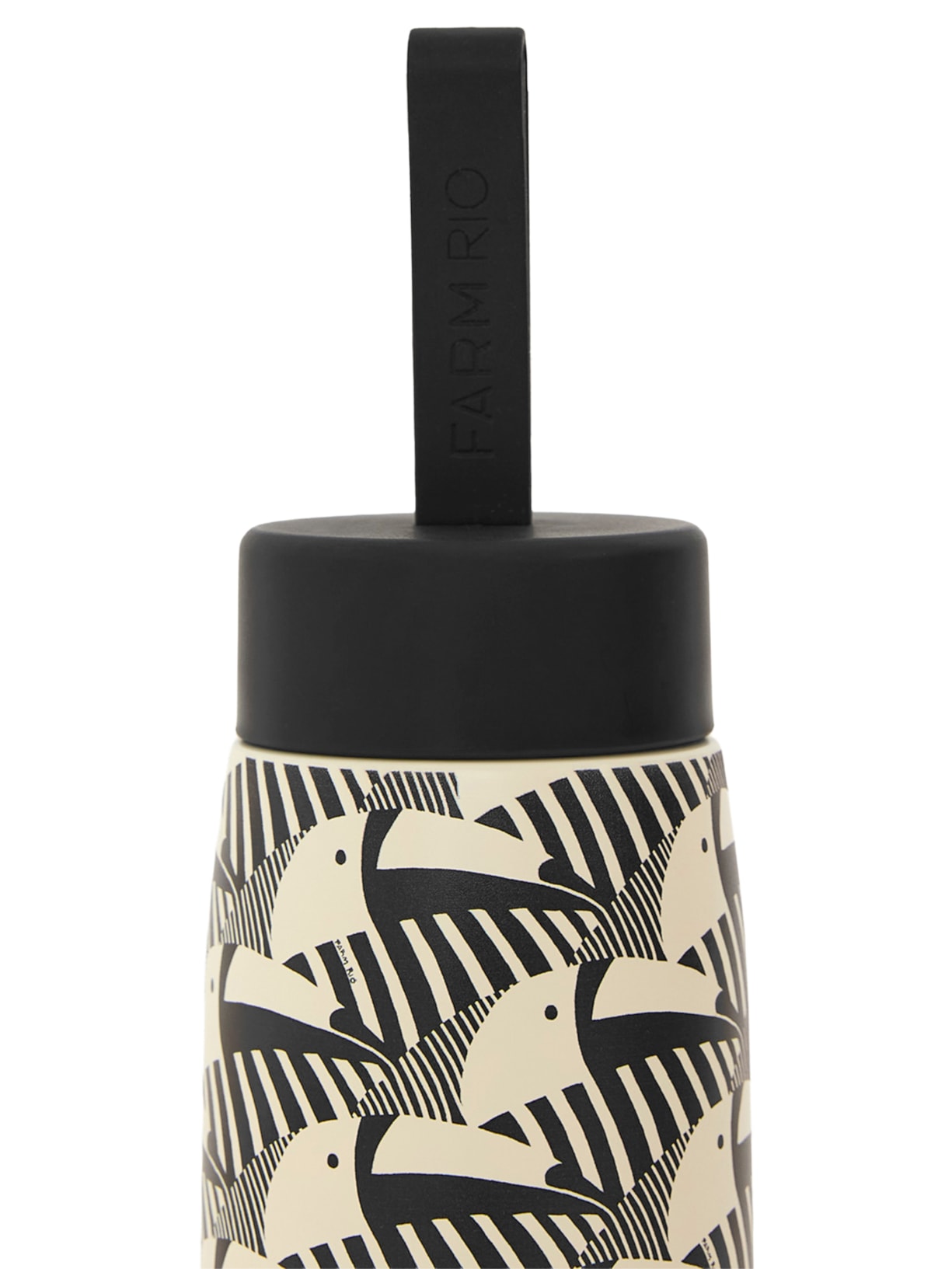 Garrafa Que Sede 500ML Bico De Tucano Preto Farm Etc